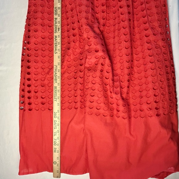 NWT Jennifer & Grace Coral Red Blouson Top and Skirt with cutouts size XL - Picture 16 of 16